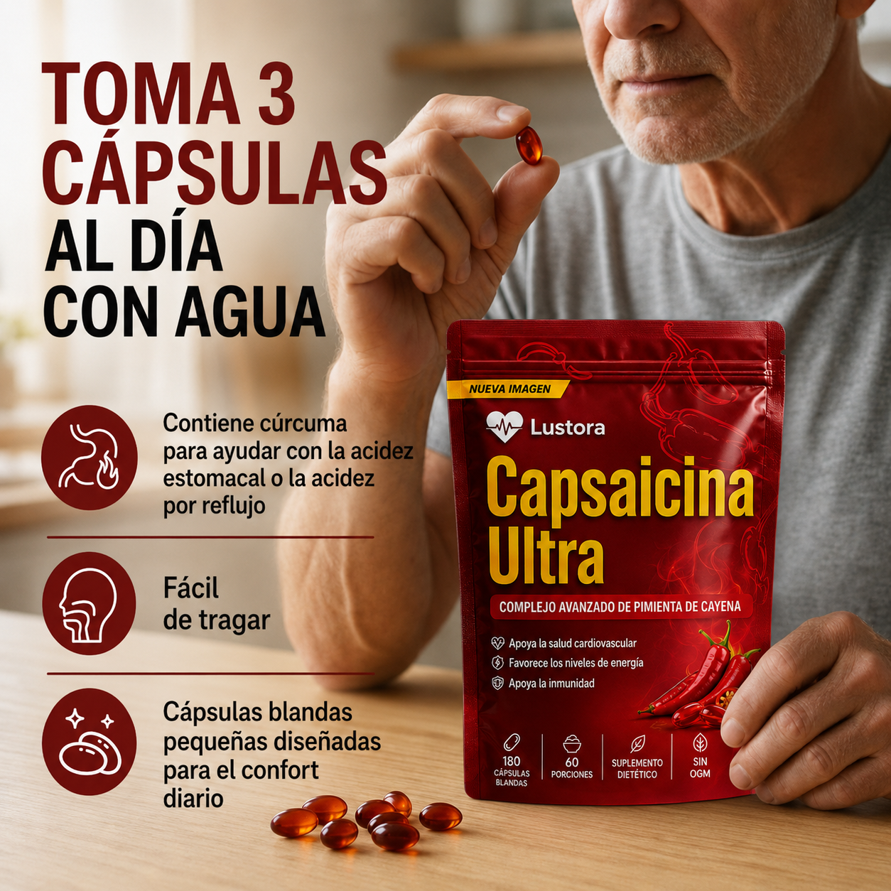 Capsaicina Ultra Lustora